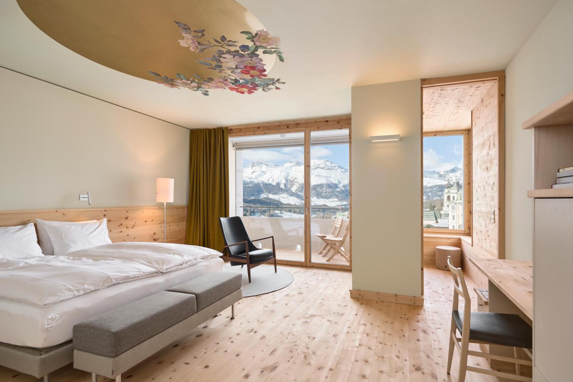 Hotel Maistra 160 Понтрезина Экстерьер фото