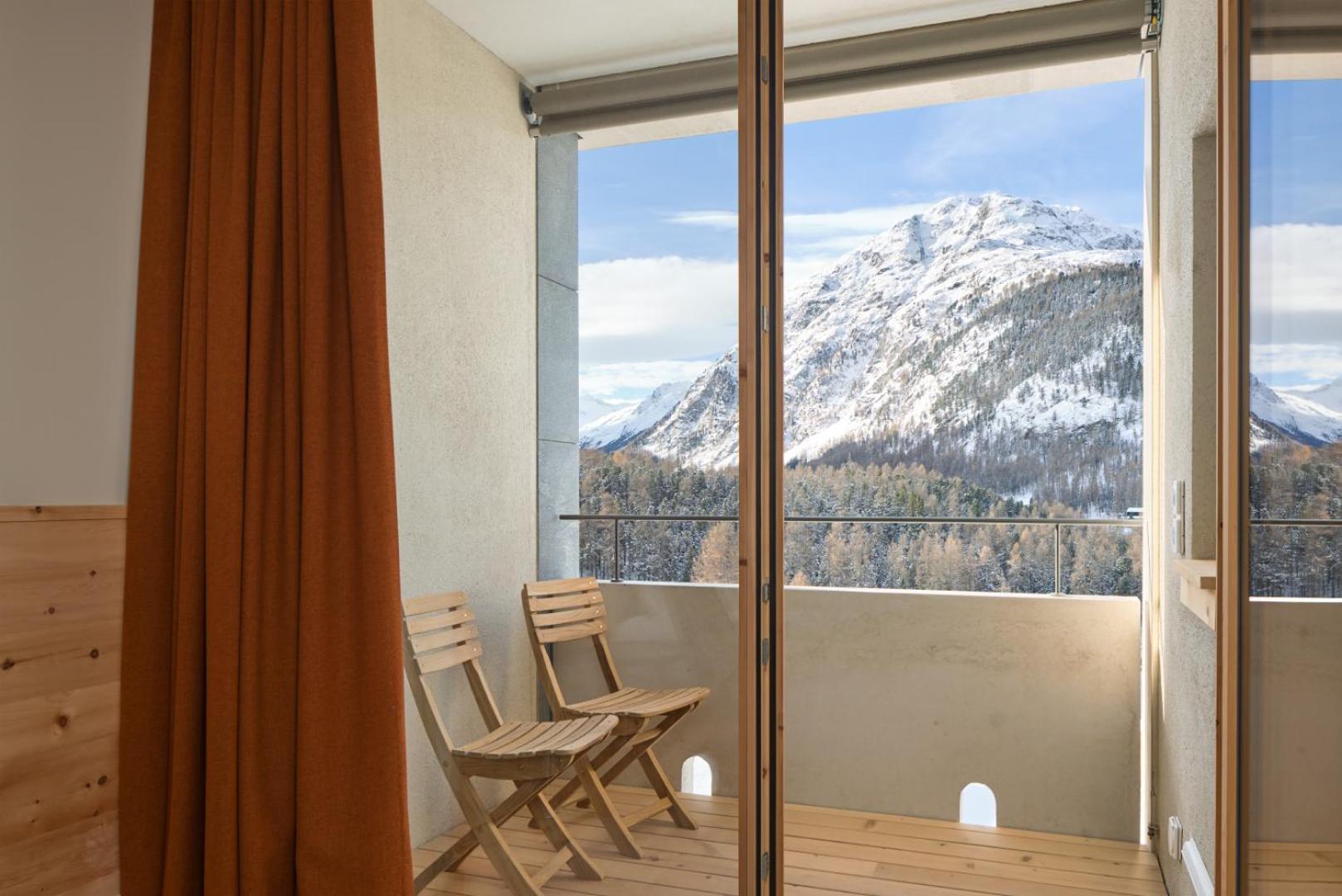 Hotel Maistra 160 Понтрезина Экстерьер фото